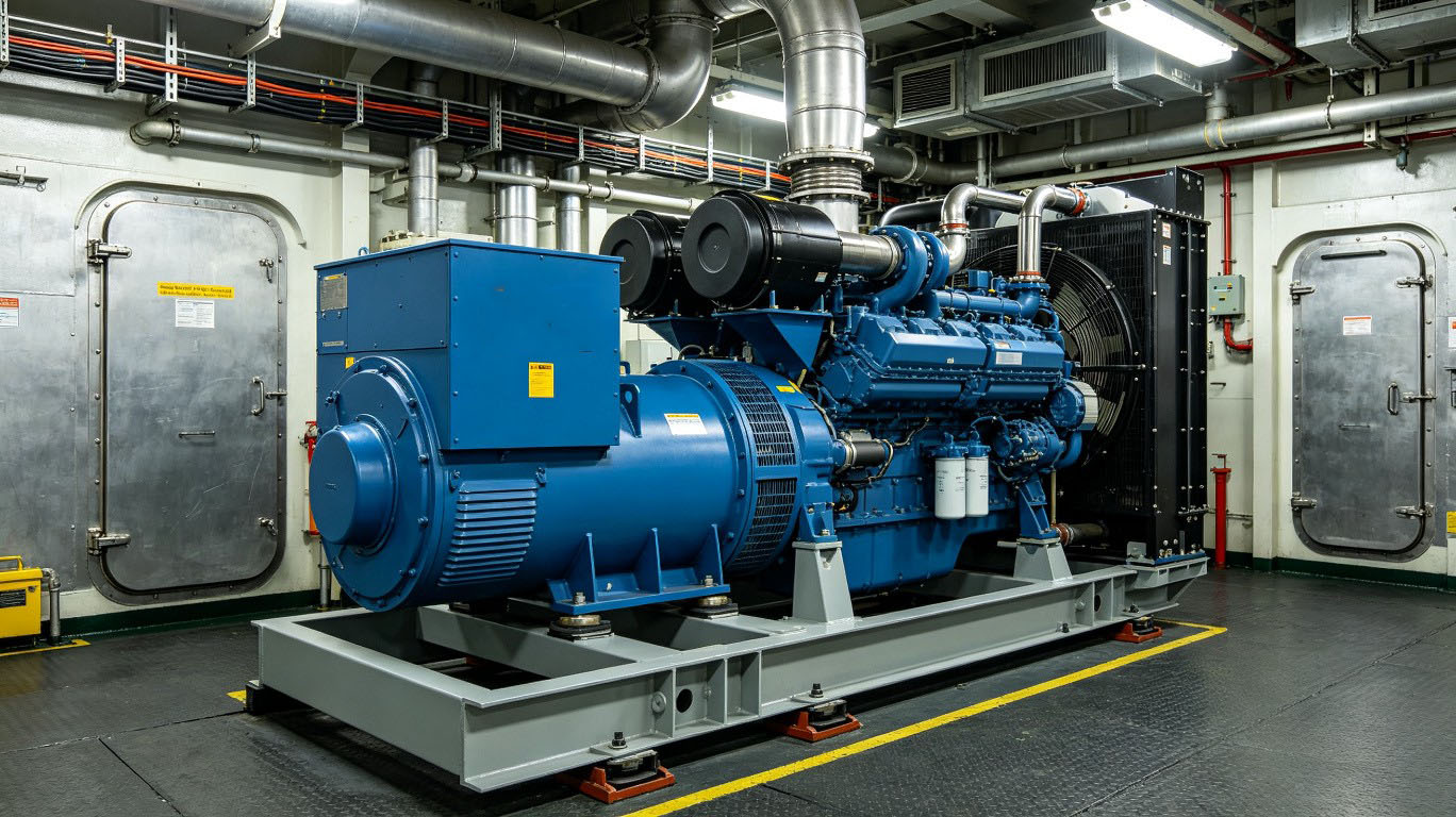 Taikang Power Successfully Delivers CCS-Certified Marine Generator Set for Shipyard Project